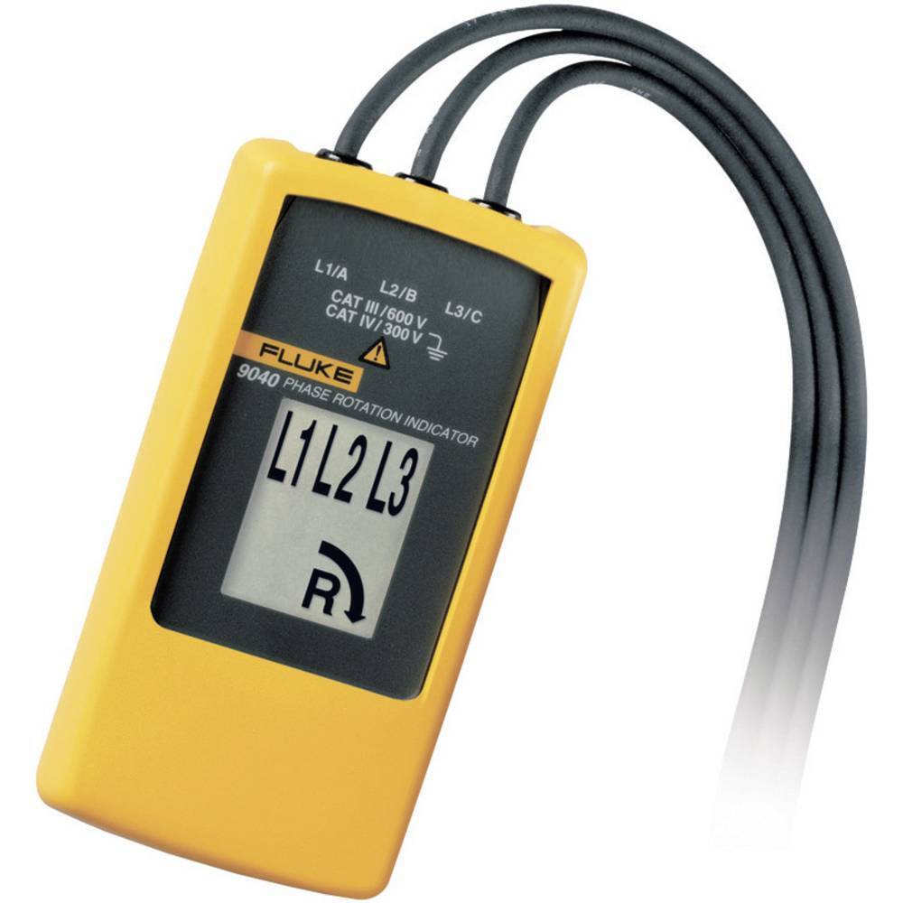 Fluke 9040EUR Misuratore campo rotante CAT III 600 V LCD