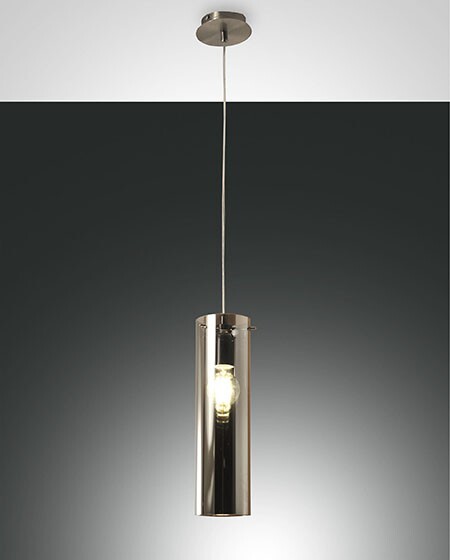 Sintesi pendel lampada vetro borosilicato cucina fumee E27