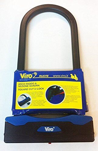 VIRO ART. 183.255 BLOCCA DISCO ARCO RIGIDO ANTIFURTO PER BICI - SCOOTER - MOTO