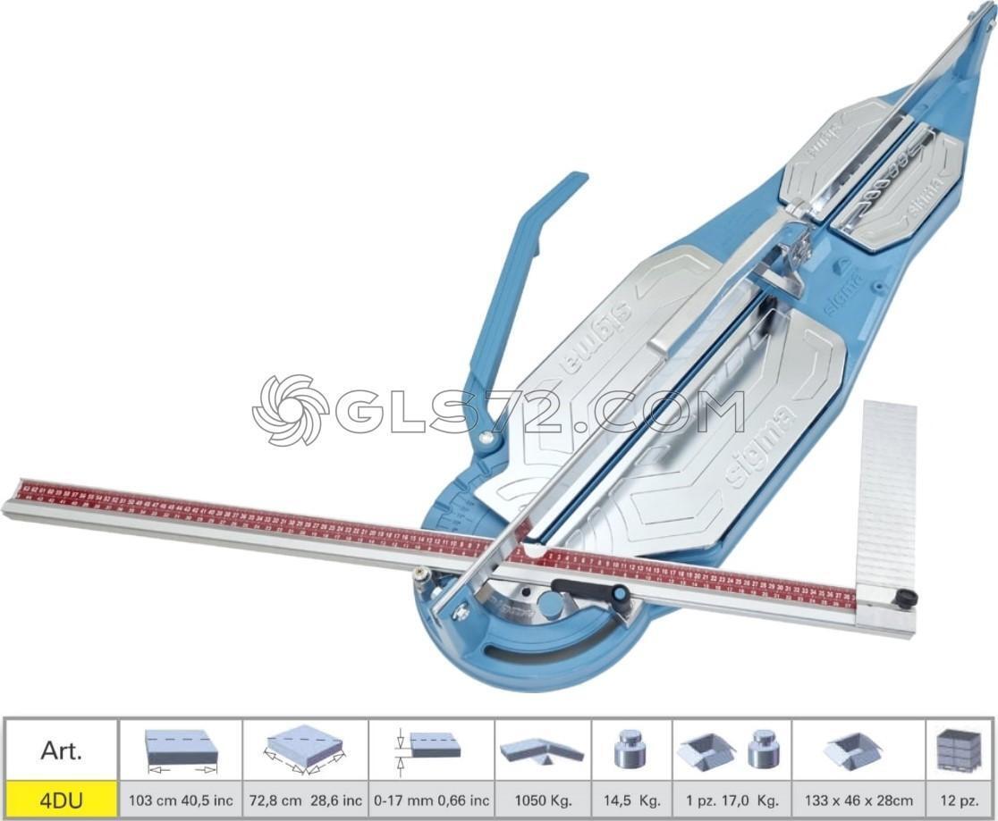 TAGLIAPIASTRELLE SIGMA 4DU CM 103 INCISIONE A TRAZIONE SERIE 4 UP