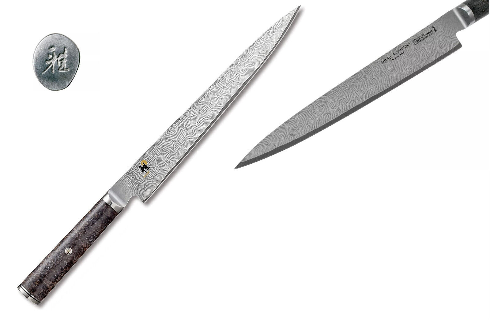 Miyabi 5000MCD67 Slicer  knife (9,5") 34400-241 Damasco133strati cm.20