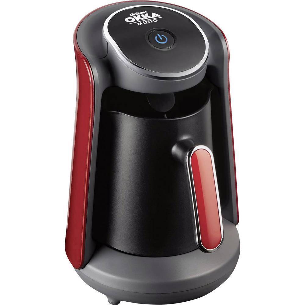 arzum OKKA MINIO Caffettiera elettrica Nero, Rosso
