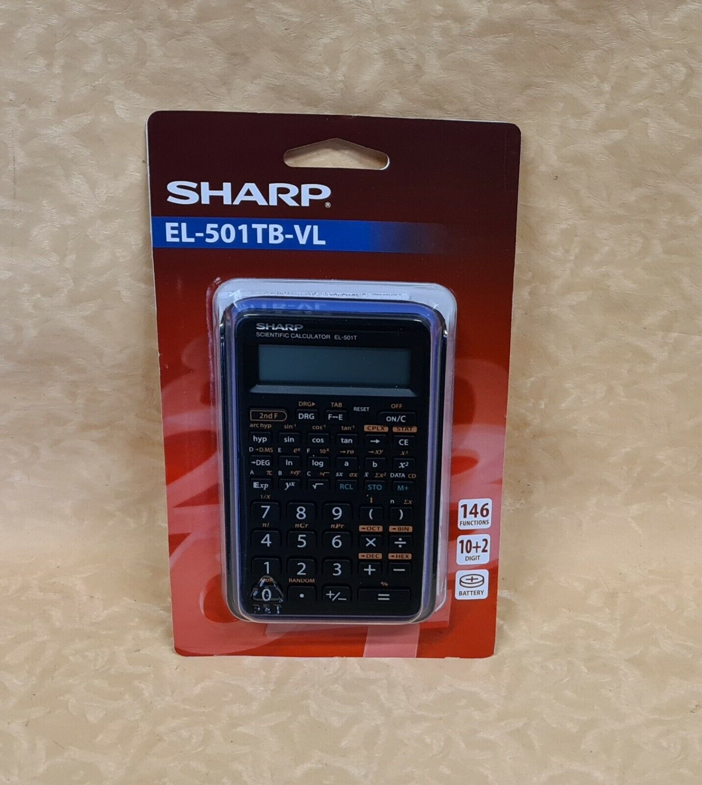 CALCOLATRICE SCIENTIFICA SHARP EL501TB-VL VIOLA cod.25733