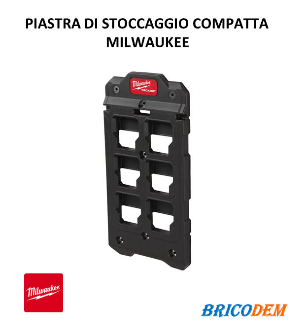 Piastra di stoccaggio compatta PACKOUT MILWAUKEE 4932480621