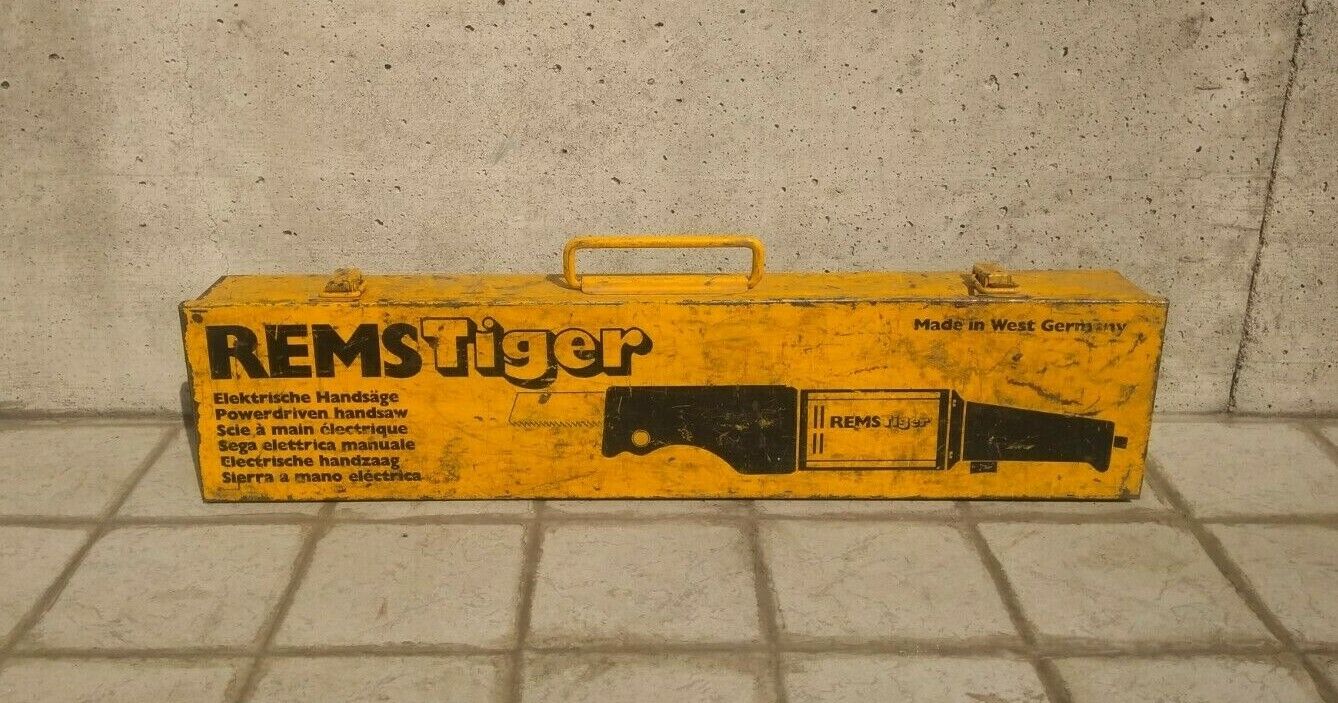 SEGHETTO SEGA ELETTRICA MANUALE REMS TIGER