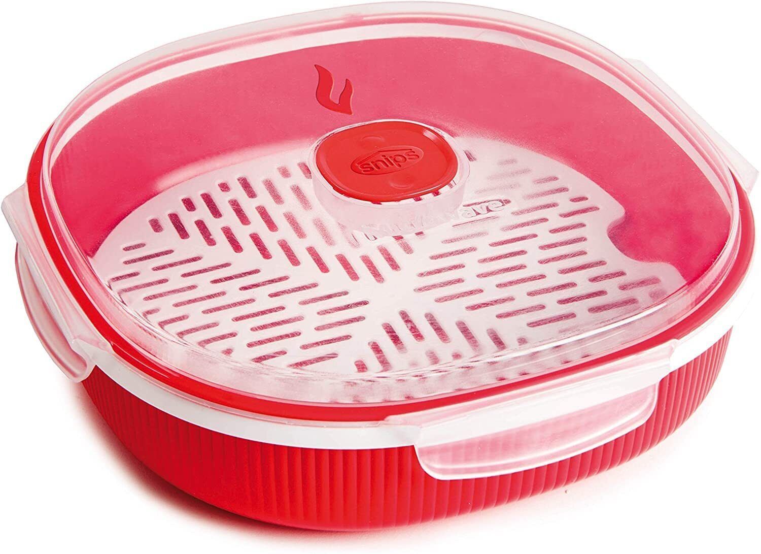 Snips VAPORIERA per microonde - 1 VASSOIO, 2 LT - Linea TempoZero Microonde