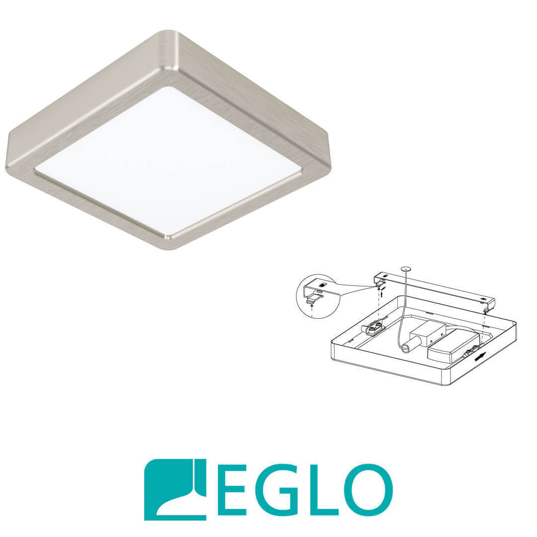99252 FUEVA 5 Plafoniera led integrato 11 watt luce naturale Eglo