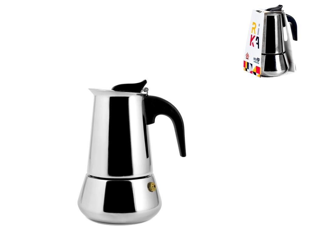 HOMe Caffettiera Rika Acciaio Inox 2 Tazze