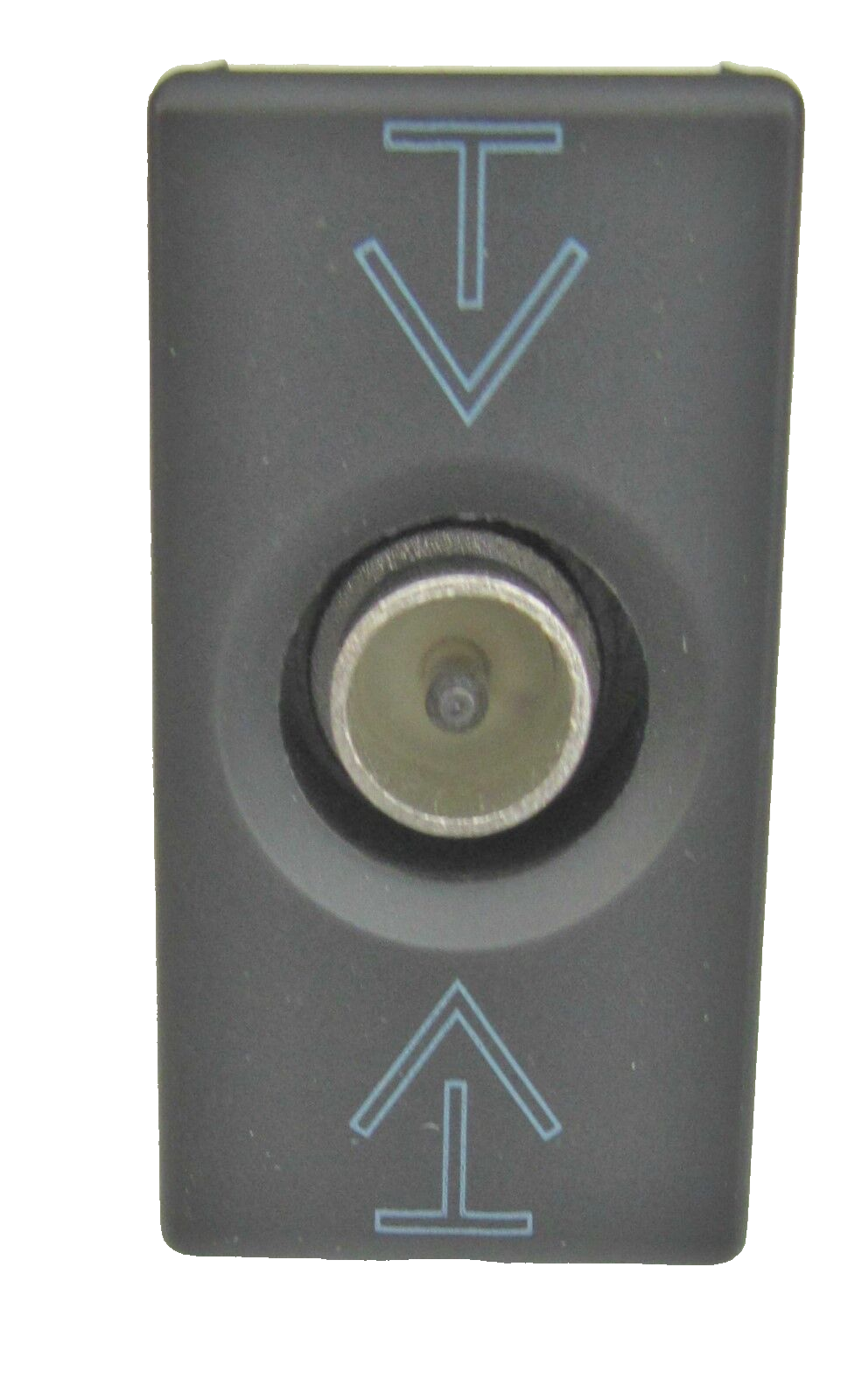 Gewiss GW21382  Presa TV ø 9,5 mm antracite coassiale televisione video