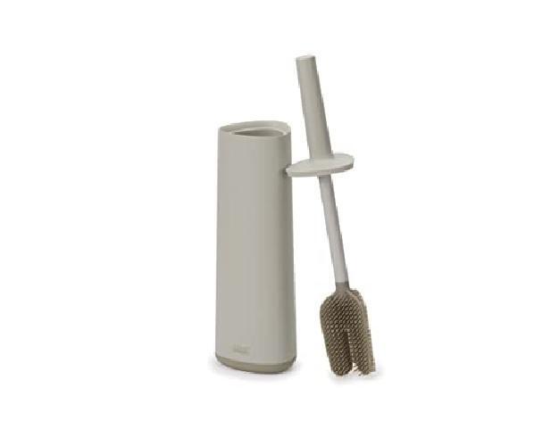 Joseph Joseph Flex - Portascopino Igienico Bagno Spazzola WC, testa sostituibile