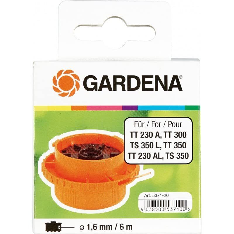 Gardena Cassetta con bobina portafilo: Portafilo per turbotrimmer, (r3W)