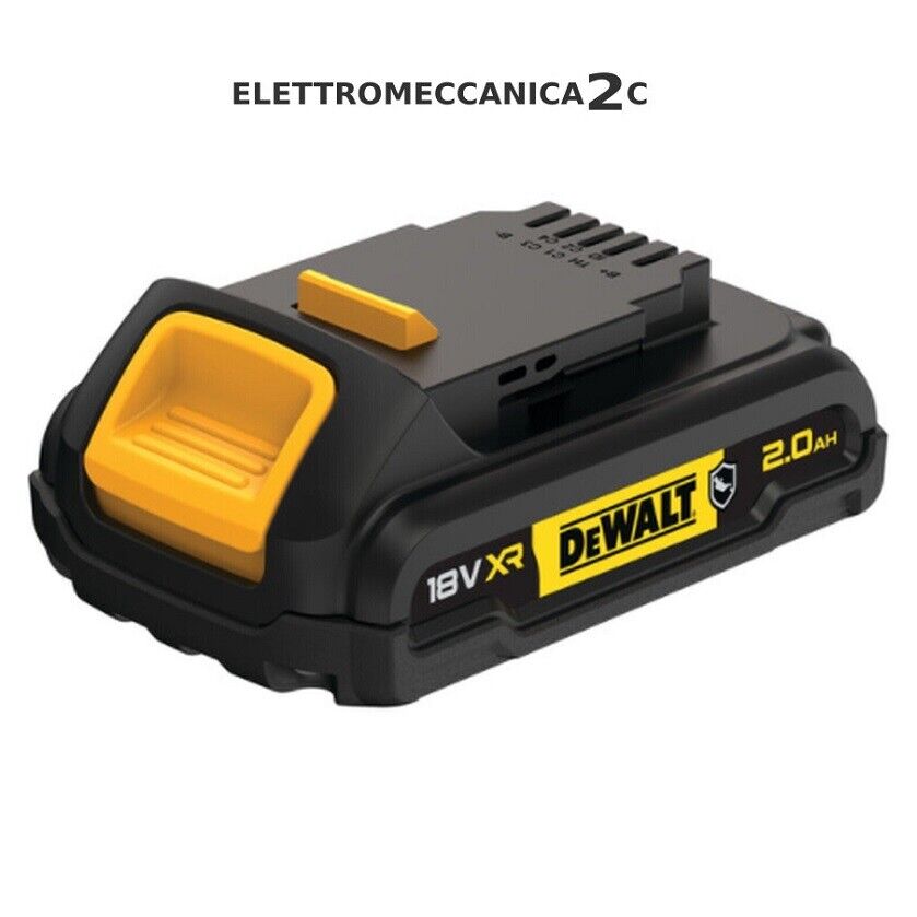 DEWALT DCB183G-XJ batteria litio serie "G" 18v 2ah xr resistente ad agenti ch...