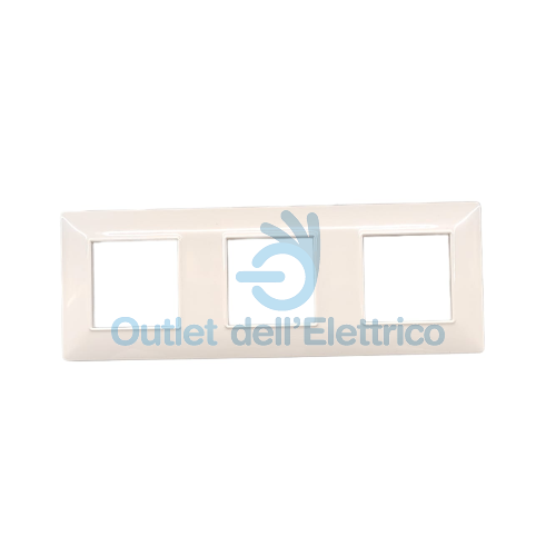 VIMAR 14644.01 PLACCA 6M (2+2+2) INT71 BIANCO