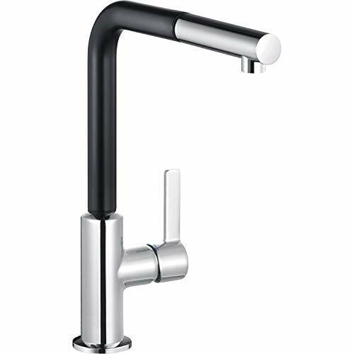 Kludi Line-S – Miscelatore, miscelatore monocomando DN 15, Nero (h5p)