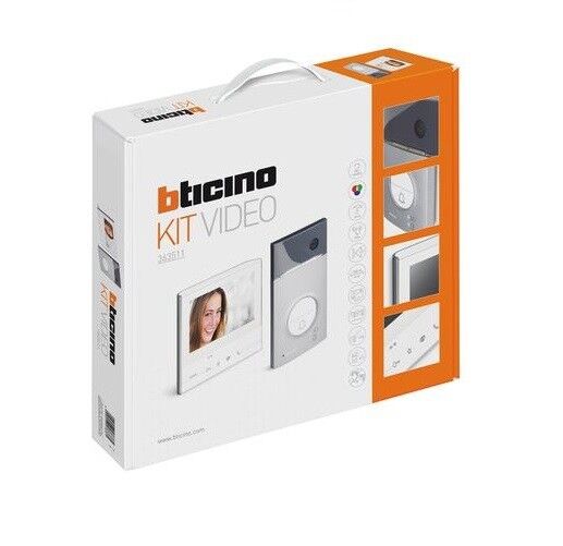 BTICINO 363511 KIT VIDEOCITOFONO MONOFAMILIARE LINEA 3000