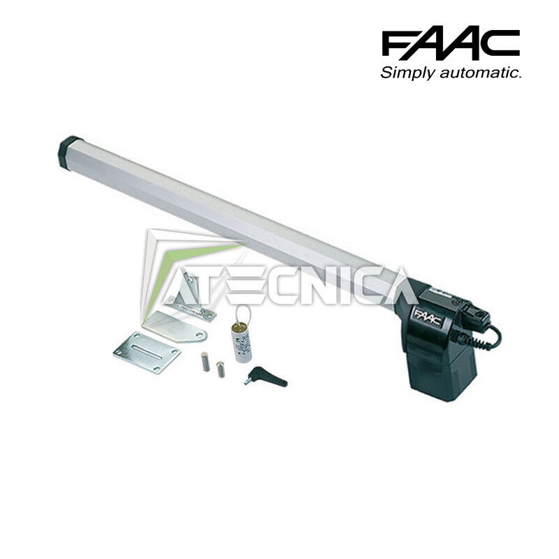 Motore attuatore destro 230V FAAC 412 DX 104470 ante battenti 1,8 m ECO KIT