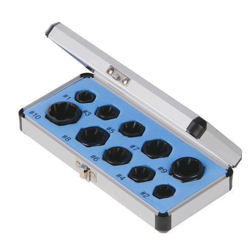 Silverline Set di svita bulloni danneggiati a 10 pz 10 pz