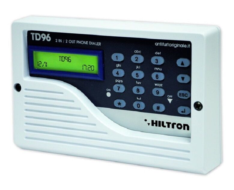 COMBINATORE TELEFONICO CON MESSAGGI VOCALI 2IN/2OUT PSTN  HILTRON TD96