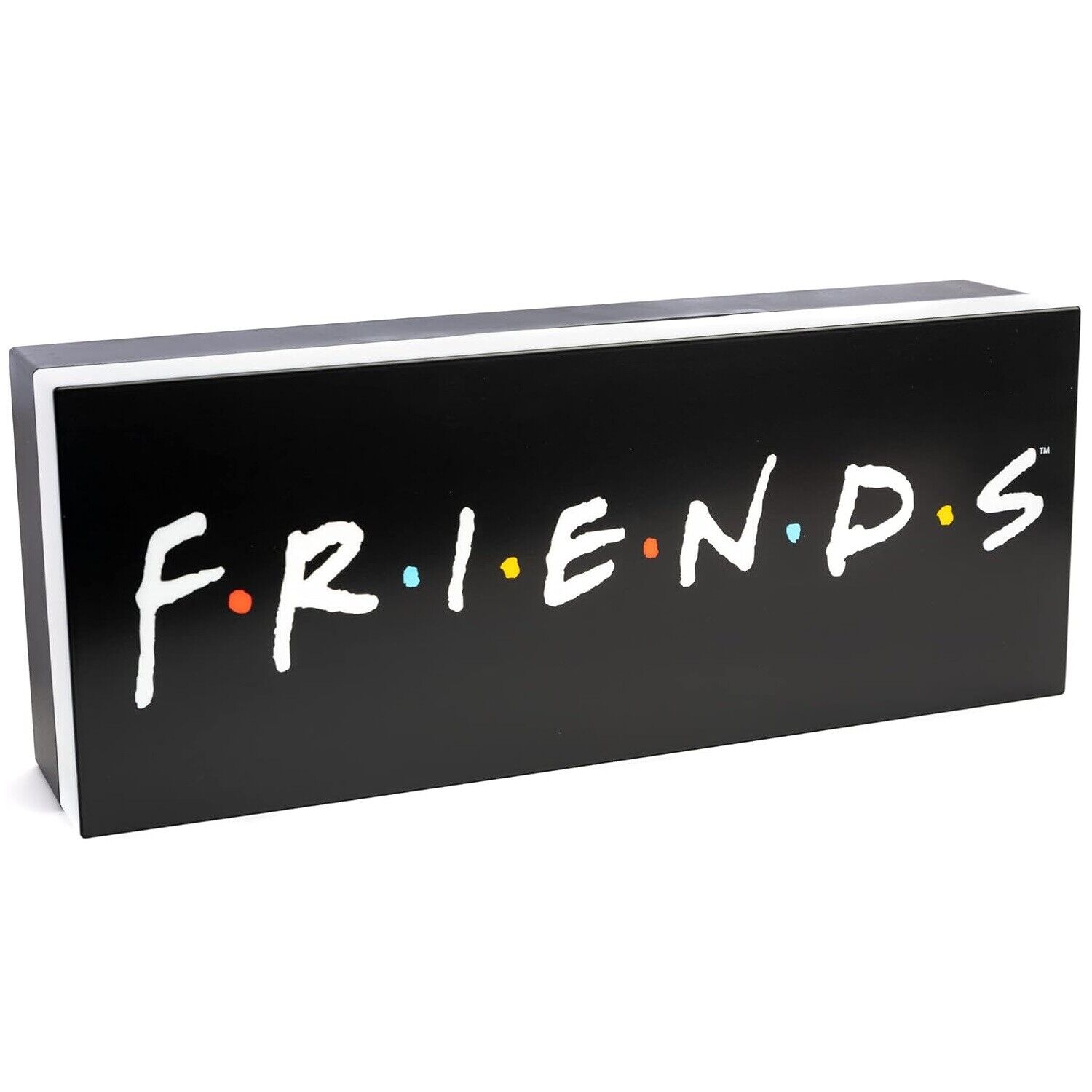 PALADONE LAMPADA DA TAVOLO/MURO FRIENDS LOGO LED NEON LIGHT 30cm 3D UFFICIALE