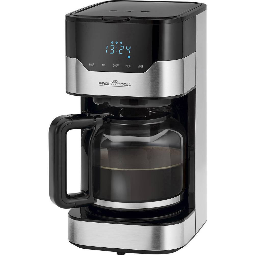 Profi Cook PC-KA 1169 Macchina per il caffè acciaio inox, Nero Capacità