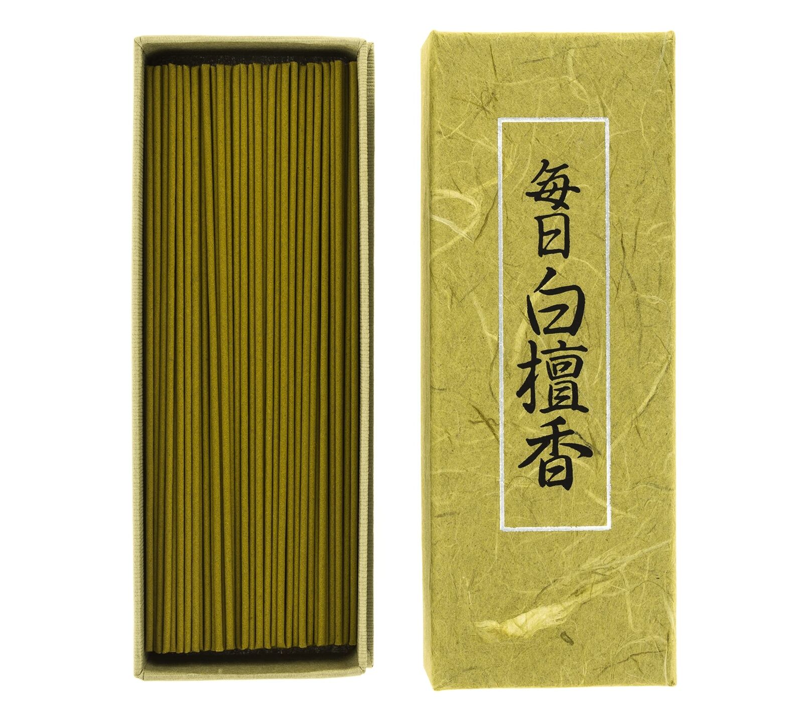Nippon kodo Giapponese Incenso Bastone Daily Uso Sandalo 58x32x156mm 528 Nuovo