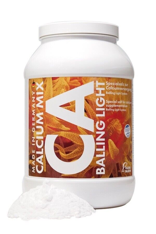 FAUNA MARIN BALLING SALTS CA 2 KG CALCIO IN POLVERE ACQUARIO MARINO BALLING