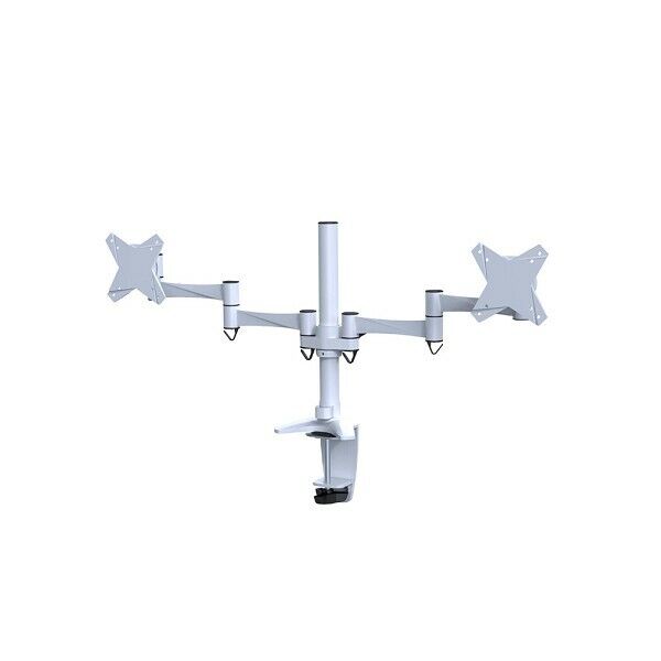 Supporto da scrivania per 2 monitor Neomounts by Newstar FPMA-D1330DWHITE