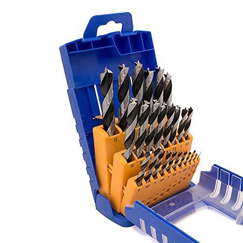Fisch fsf-364740 25-piece Metric BRAD Point Dril bit set (E4J)