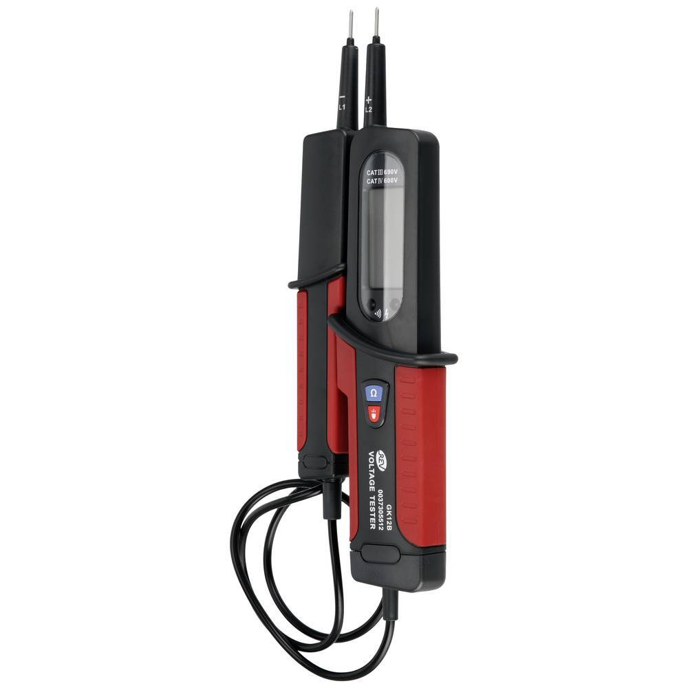 REV Spannungsprüfer digital sw/rt Tester di tensione e continuità LCD