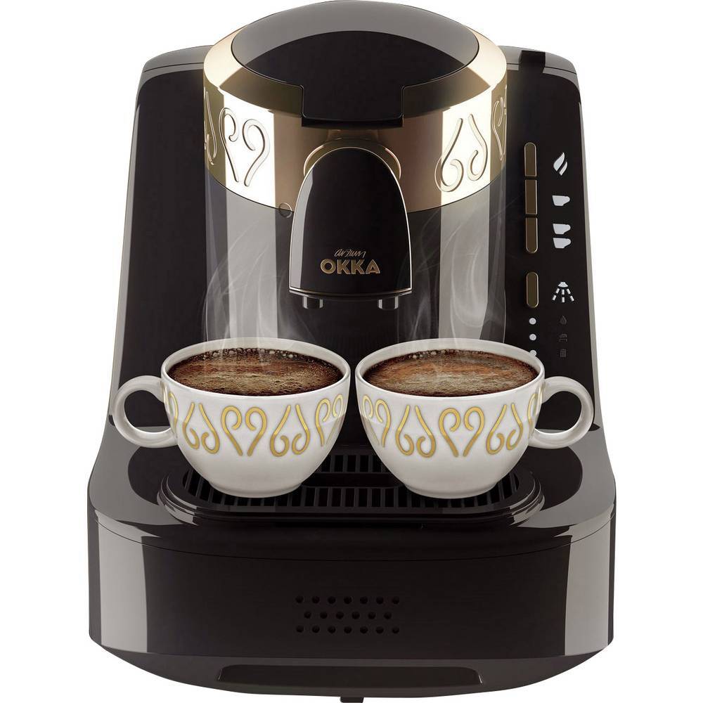arzum Okka Caffettiera elettrica Nero, Rame