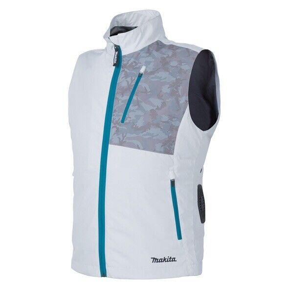 Makita Gilet Ventilato DFV210ZL + Adattatore Batteria 10.8v Makita Originale