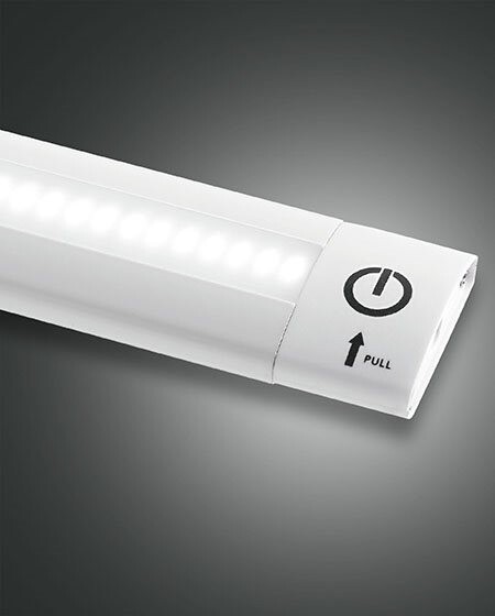 Galway touch dimmer sottopensili alluminio bianco led 5 watt luce calda