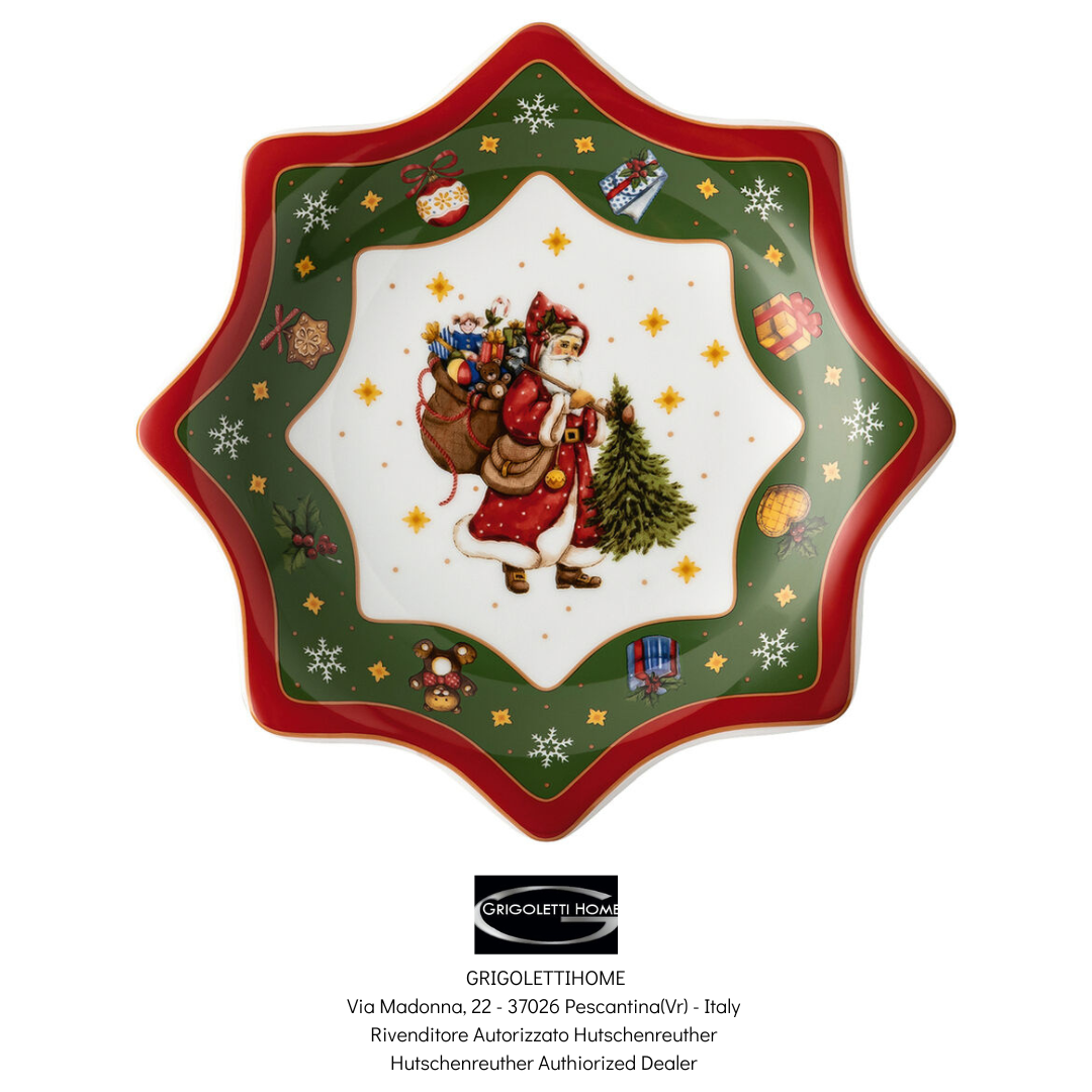 Hutschenreuther Natale 2023 - Happy Wintertime - Coppa a stella 20 cm