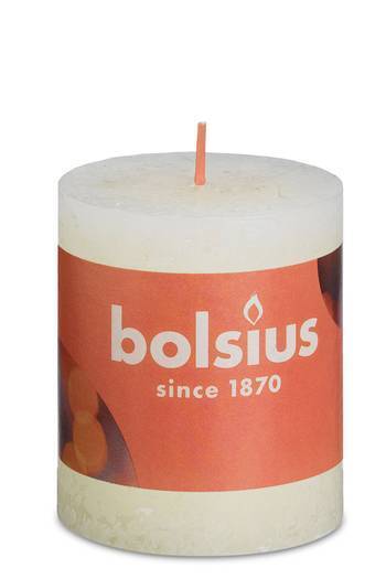 BOLSIUS Rustic Soft Pearl 80/68