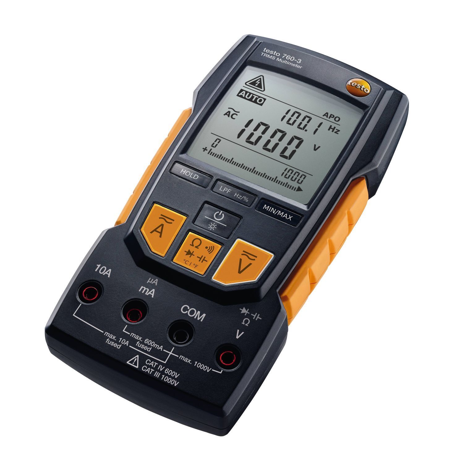 Testo 760-3 Multimetro digitale a vero valore RMS Cod. 0590 7603