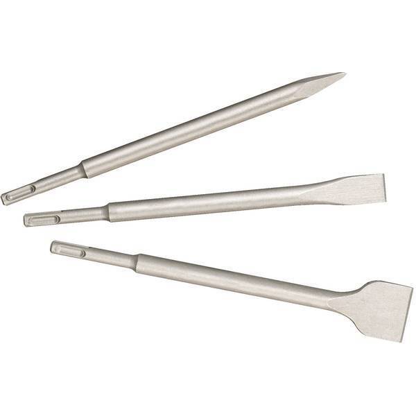 METABO 628412000 KIT SCALPELLI 3 PARTI SDS-PLUS 1 PZ