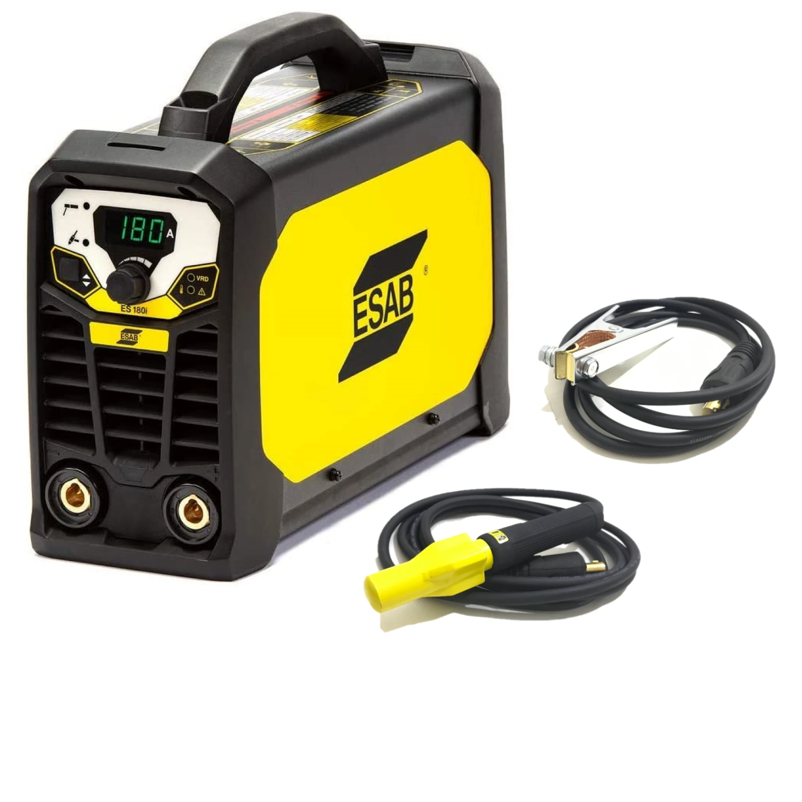 Saldatrice Inverter ESAB ROGUE ES 180i Elettrodo e TIG Lift con accessori