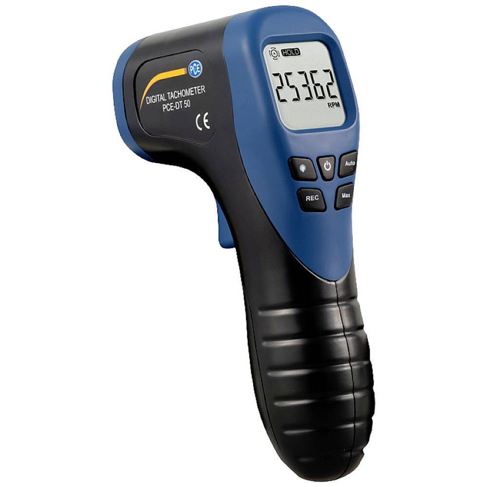 PCE Instruments PCE-DT 50 Tachimetro 2.5 - 99999 giri/min