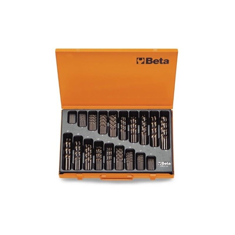 SERIE DI PUNTE PER FERRO HSS-CO 8% ART. 415/C116