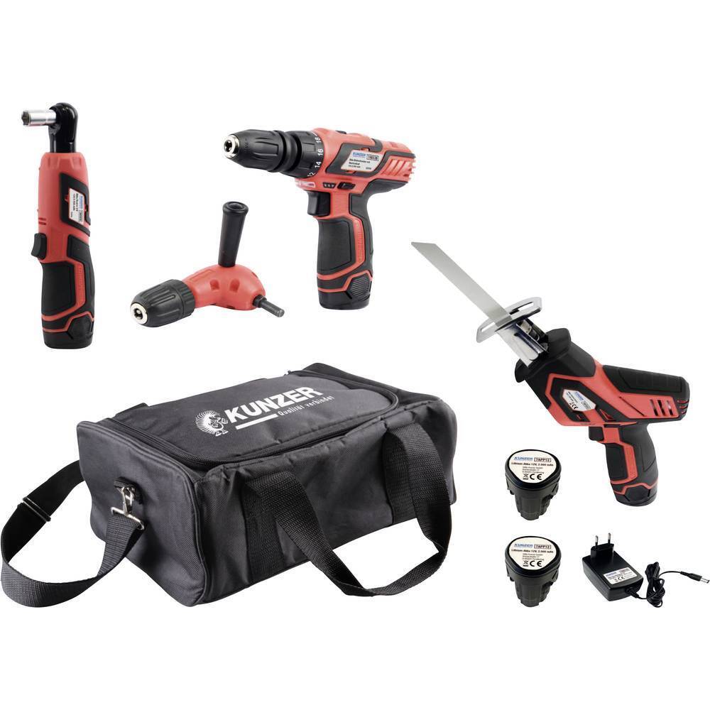 Kunzer 7AWS06 Kit utensili Auto, Tuttofare, per professionisti