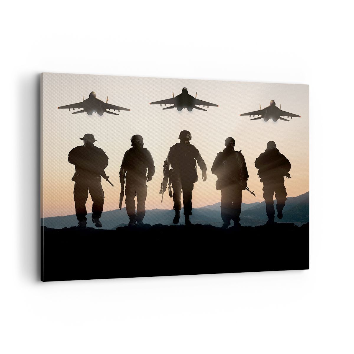 Quadro su Tela 120x80cm esercito militaria Stampe Immagini Quadri Moderni Murale