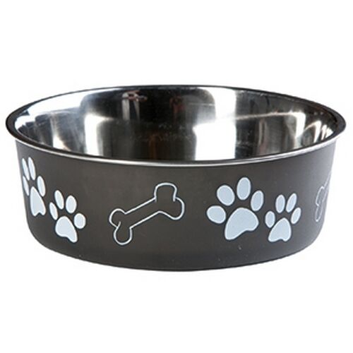 Ciotola IN Acciaio Inox Per Cane Flamingo 23CM 2,2 Litri
