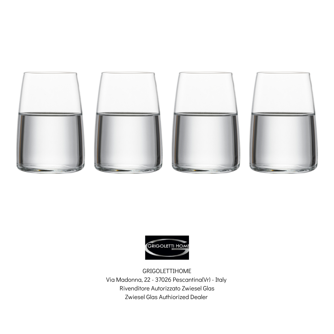 Zwiesel Glas - Vivid Senses - Set 4 Bicchiere Universale Acqua - Rivenditore
