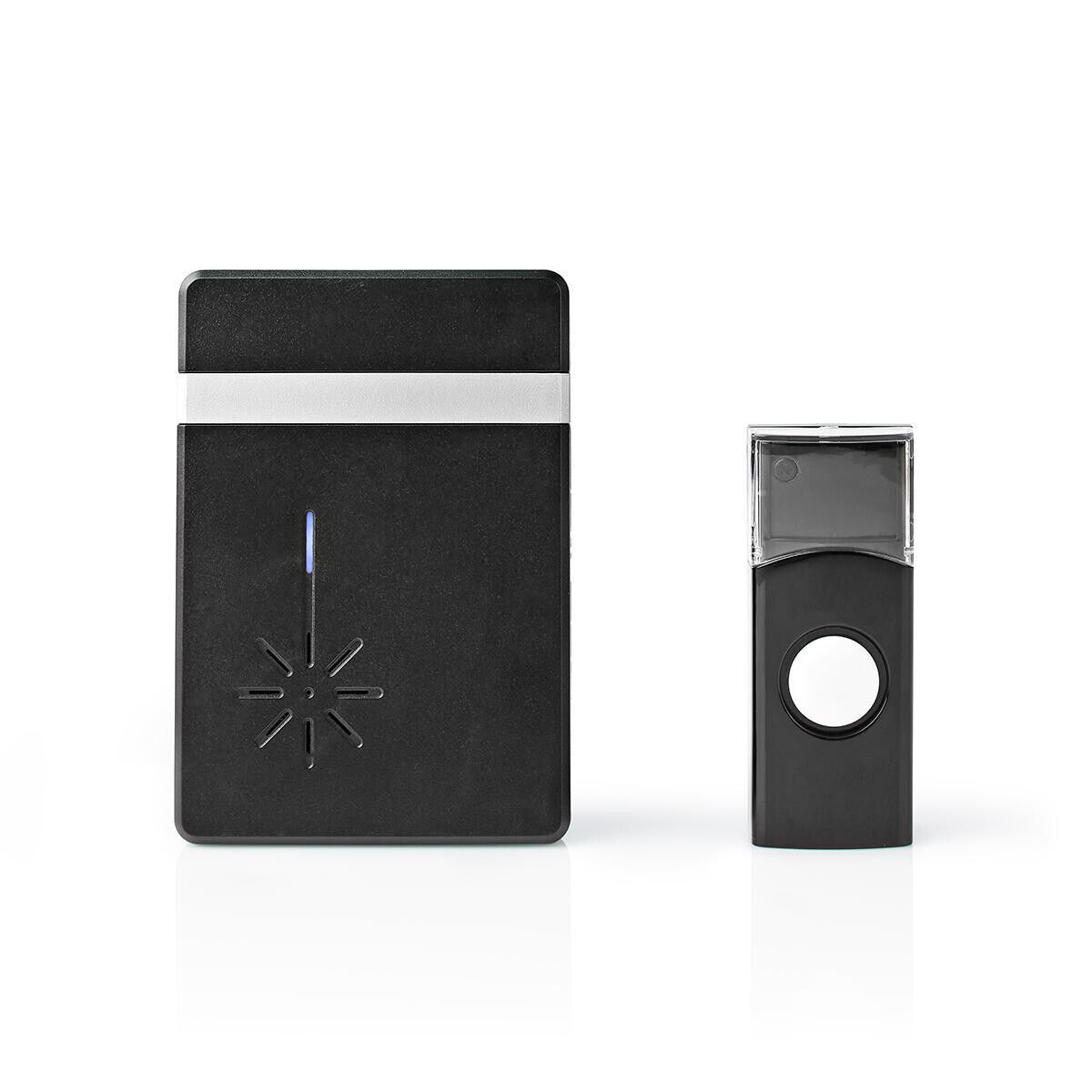 Campanello wireless set senza fili a batteria 80 dB 300 m 36 melodie IP44 Nedis