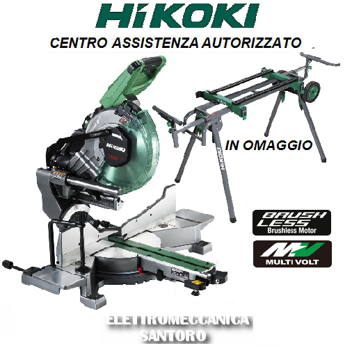 TRONCATRICE RADIALE BATTERIA C3610DRA D 255 V 36 BRUSHLESS SOLO MACCHINA HIKOKI