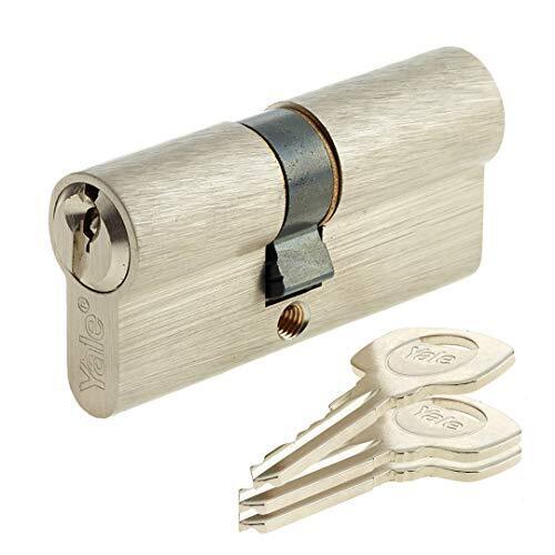 Yale - Mezzo cilindro di serratura, YC500+ 30X30 NI (X1b)