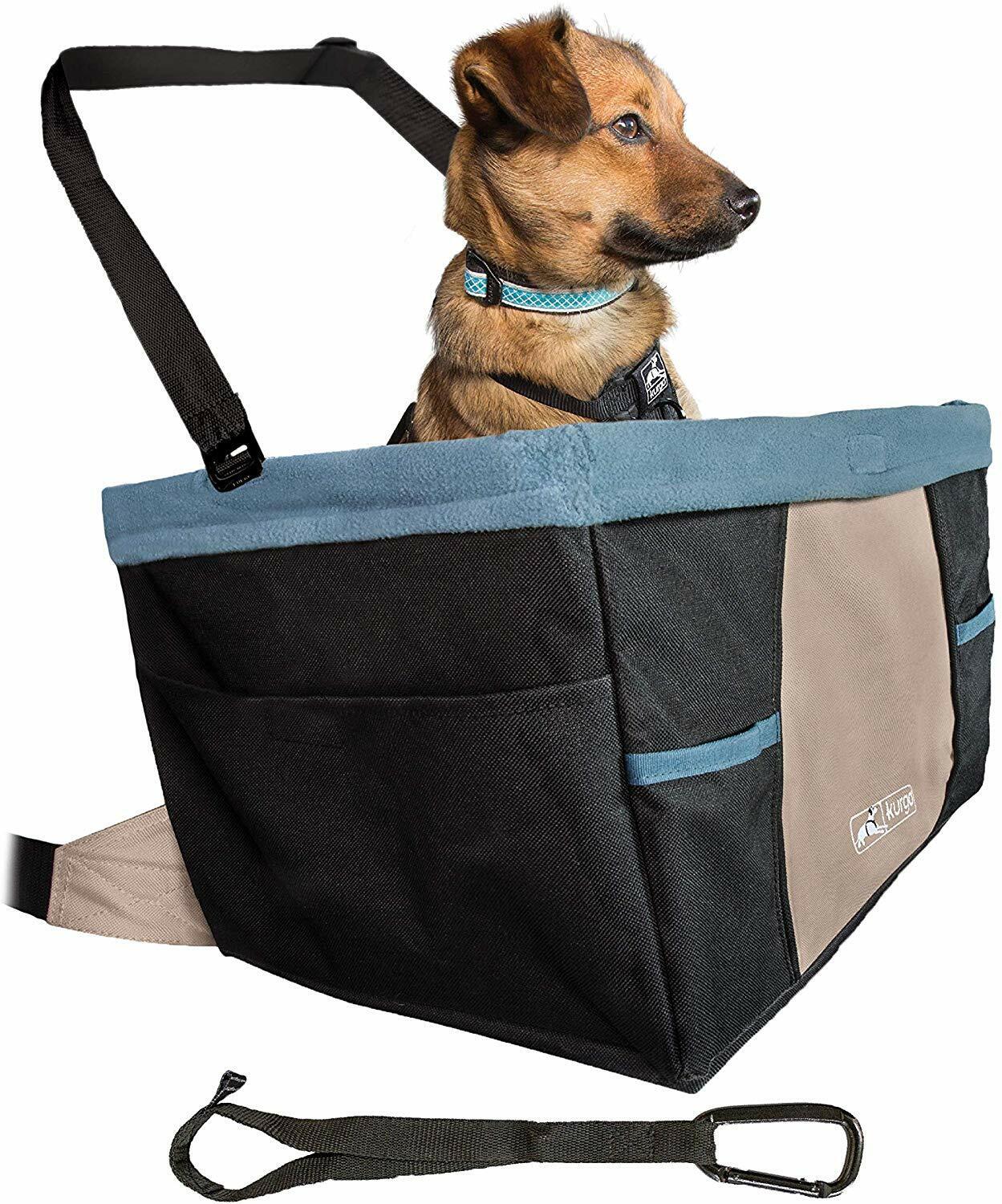 Kurgo seggiolino Rover Booster Seat - Nero / Blu