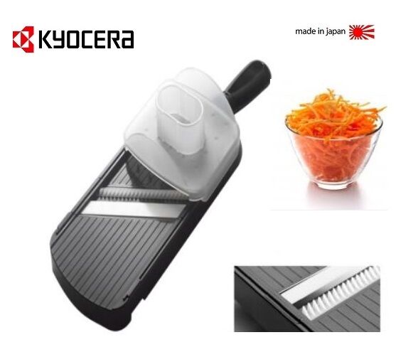 Kyocera CSN-18S NBK EXP: mandolina per julienne  con lama ceramica
