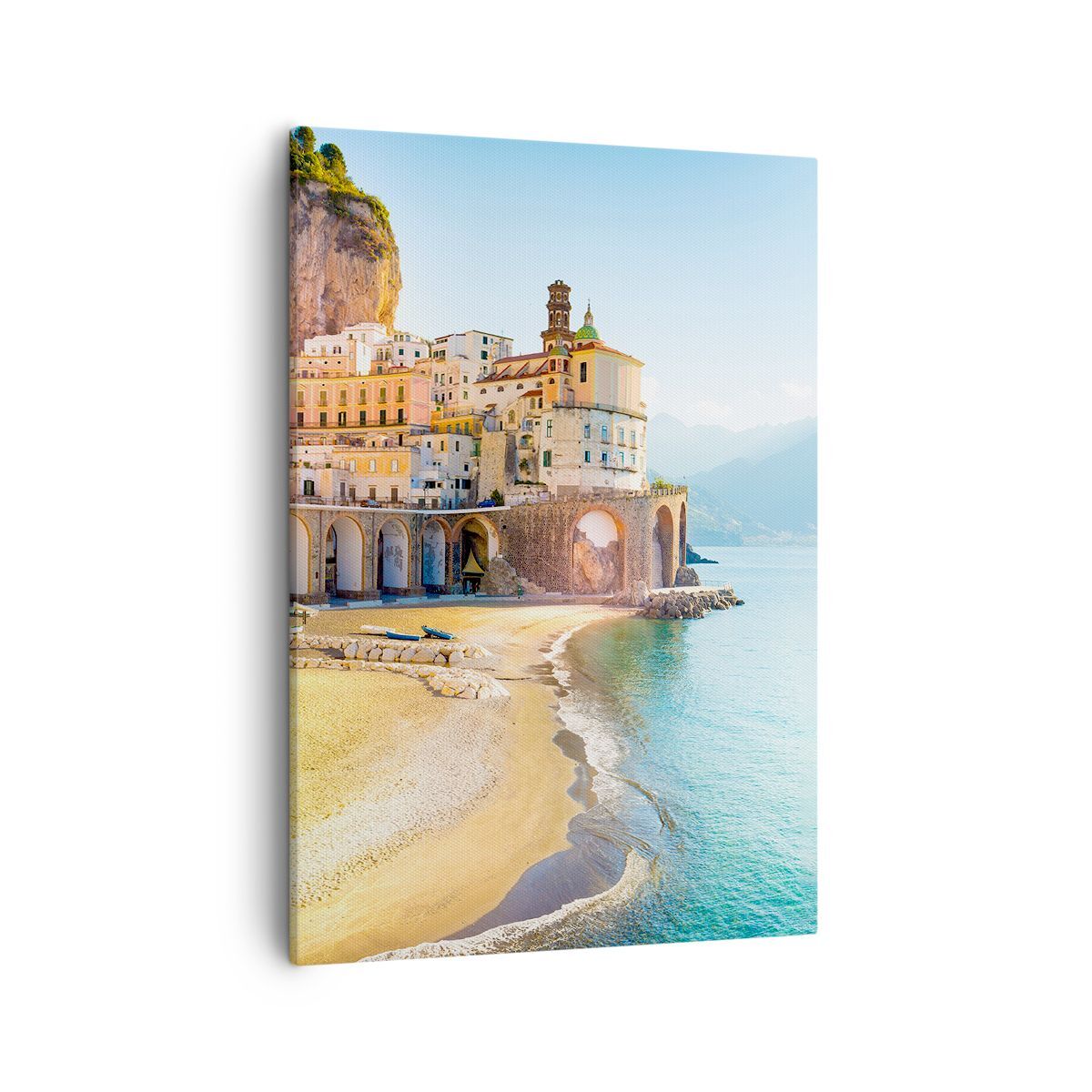 Quadro su Tela 50x70cm Costiera Amalfi Italia Stampe Immagini Quadri Murale