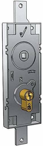 PREFER Serratura per Basculante/Garage, Cilindro a Profilo Europeo (h5i)